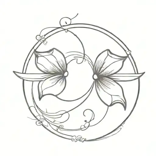 gandiva bow tattoo design idea