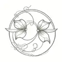 gandiva bow tattoo design idea