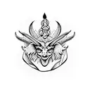 Baphomet tattoo design idea