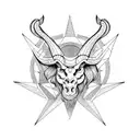 Baphomet tattoo design idea