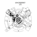 car engins tattoo design idea