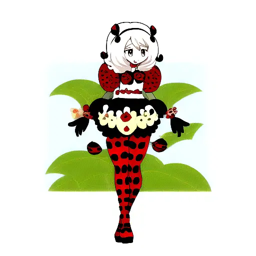 Ladybug tattoo design idea