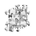 puzzle piece with the word pop in the middle tattoo design idea