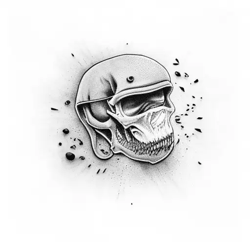 tthe man who tries to be alive tattoo design idea