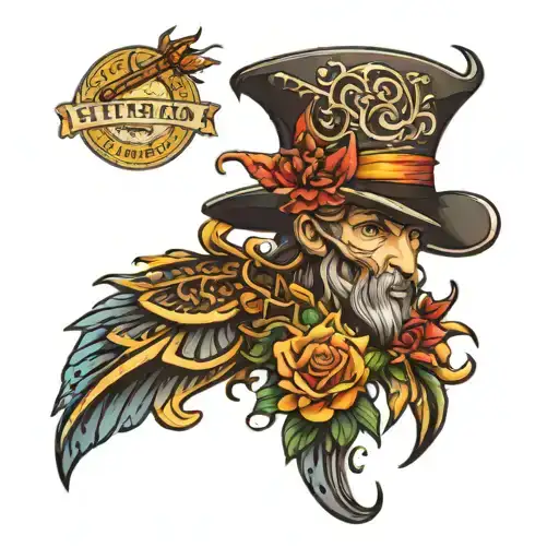 grandson named Stetson tattoo design idea