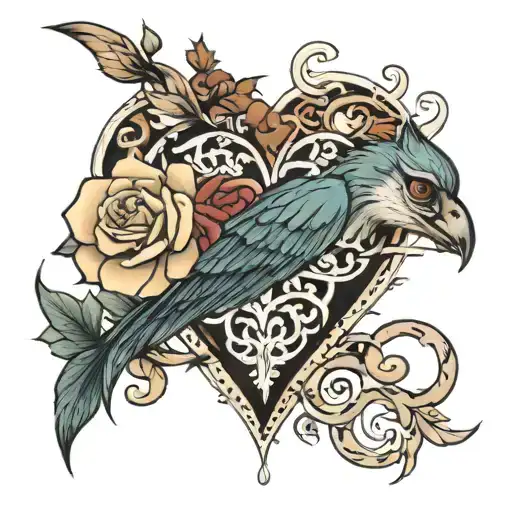 Carter with a May 6, 2011 inside the heart tattoo design idea