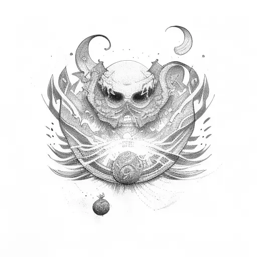 sol tattoo design idea