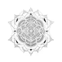 33 metatron tattoo design idea