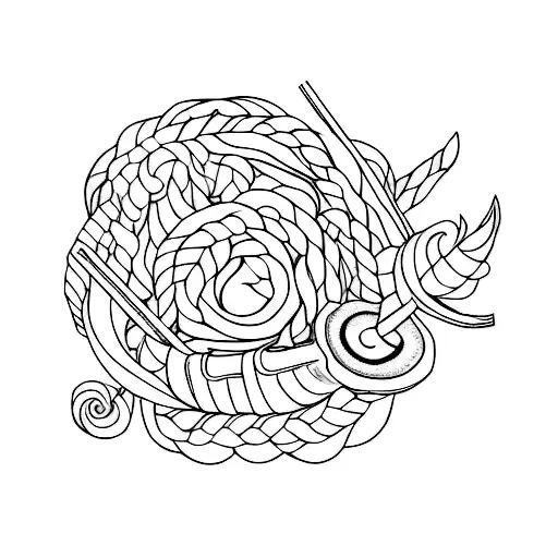 one cinnamon stick without anything else tattoo design idea