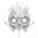 outer wilds game tattoo design idea