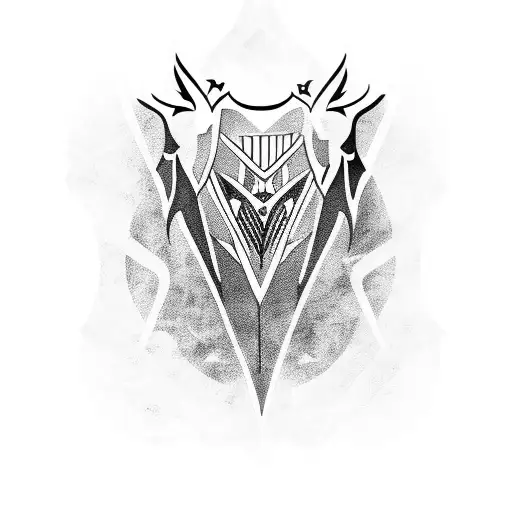 odins ravens tattoo design idea