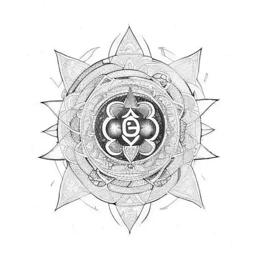 7 chakras with energy flow tattoo design idea