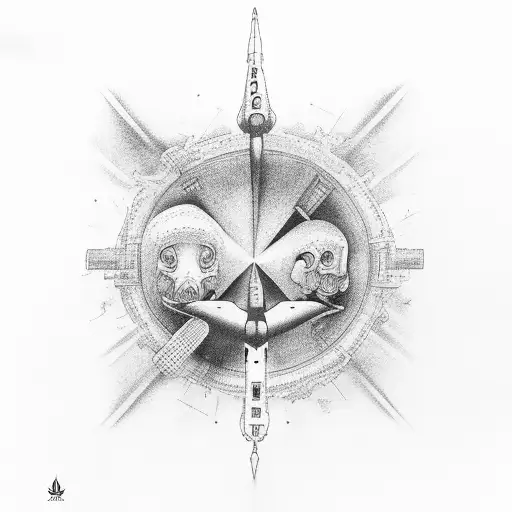 sky's the limit tattoo design idea