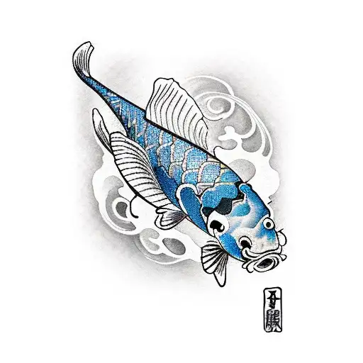 Koi Fish Tattoos Design On Sleeve