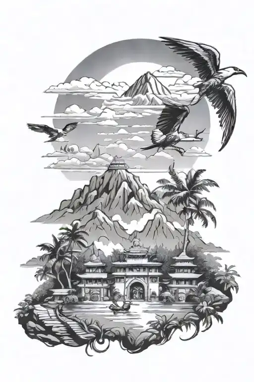 travel, Kerala culture, flights, mountains, fighter tattoo design idea