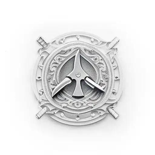 Kitchen Knife and Woodworking Chisel tattoo design idea