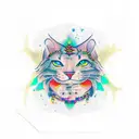 karma cards  tattoo design idea