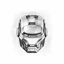 ironman tattoo design idea