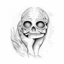 migraine tattoo design idea