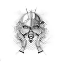 migraine tattoo design idea