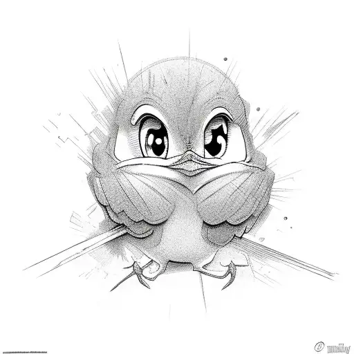 tweety  tattoo design idea