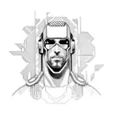 cyberpunk 2077 tattoo design idea