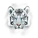 American Old school Tiger tattoo design idea