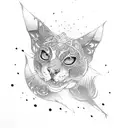 number 7 tattoo design idea