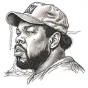 ice cube from nwa tattoo design idea