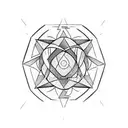 trans symbol tattoo design idea