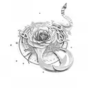 song lyrics tattoo design idea