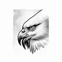 washington monument with an eagle flying  tattoo design idea