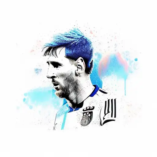 messi tattoo design idea