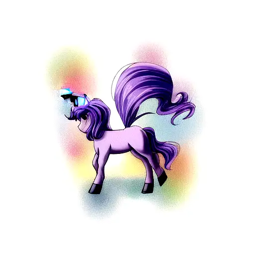 Little pony tattoo design idea