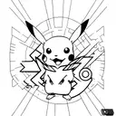 pikachu tattoo design idea