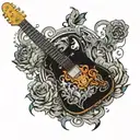 Telecaster  tattoo design idea