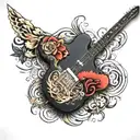 Telecaster  tattoo design idea