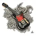 Telecaster  tattoo design idea