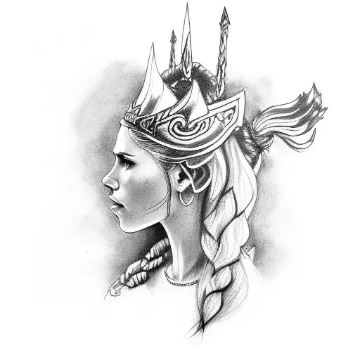lagertha Loki Rebecca Finleigh tattoo design idea