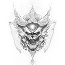 Hades tattoo design idea