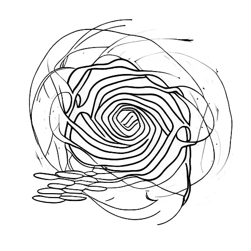 cerveau intelligent tattoo design idea