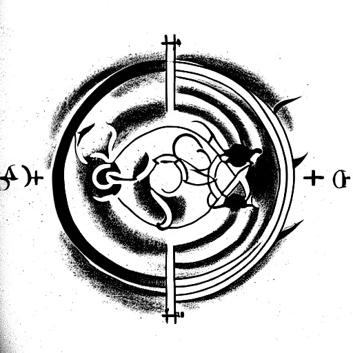 i would like to combine a zodiac signe of leo with elements in it of :DNA, Sea & Chinese double happiness tattoo design idea