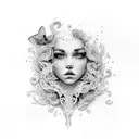 bricks tattoo design idea