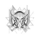 bricks tattoo design idea