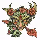 fuck bitches get money  tattoo design idea