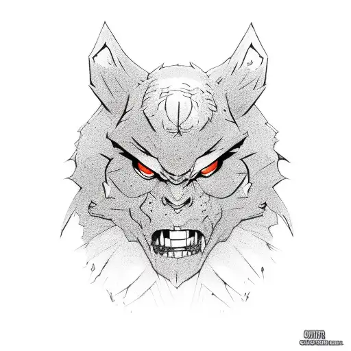 Gojo Satoru flutuando com seu olhar de uma jarda.  ele é o cara mais forte do mundo de jujutsu.  tattoo design idea