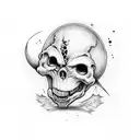 Sans from undertale  tattoo design idea