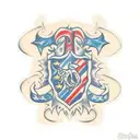 chechen flag  tattoo design idea