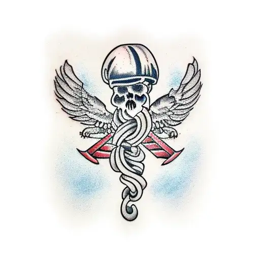 hangman's knot tattoo design idea