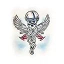 hangman's knot tattoo design idea